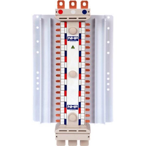 CHASSIS DINT 250A 18WAY 3P UNI, Ideal Electrical Catalogue Power Distribution Busbar Distributor Assembly Busbars - Construction Supplies Australia