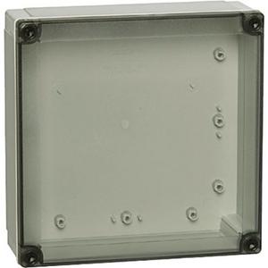 ENCLOSURE POLYCARBONATE 180 X 180 X 150 H/BASE