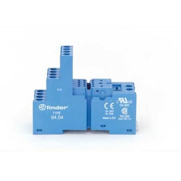 Relay Base Fin94-Din Relay Hi Isolation, Ideal Electrical Catalogue Power Distribution Relays Relay Socket - Construction Supplies Australia