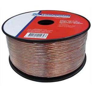CABLE SPEAKER MEDIUM DUTY 2 CORE OFC 16AWG 10M CLEAR SHEATH