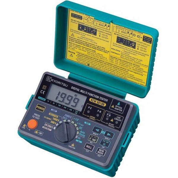 Kyoritsu 5 In 1 Multifunction Tester 6010B, Ideal Electrical Catalogue Tools Instrumentation Test Measurement Multimeter - Construction Supplies Australia