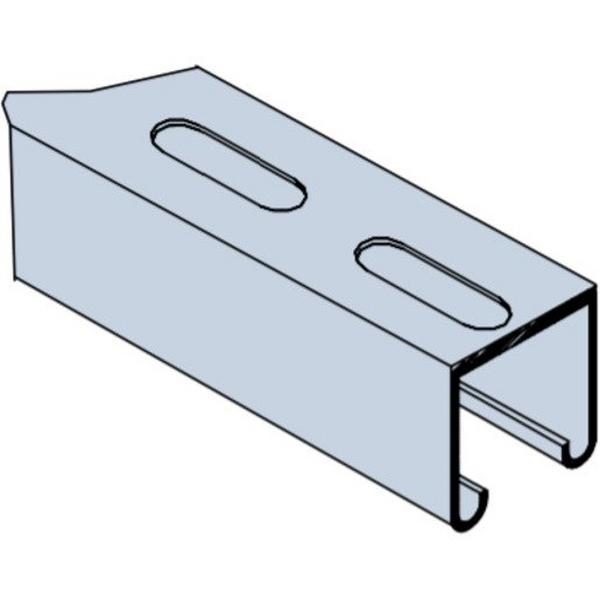 Channel Strut Slotted 41X 41 X 2.5T X 6M Hot Dipped Galvanised, Ideal Electrical Catalogue Cable Management Channel Strut Mounting Rail Profile - Construction Supplies Australia