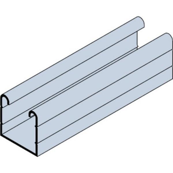 Channel Strut 41X 41X X 1.6T X 6M Galvabond, Ideal Electrical Catalogue Cable Management Channel Strut Mounting Rail Profile - Construction Supplies Australia