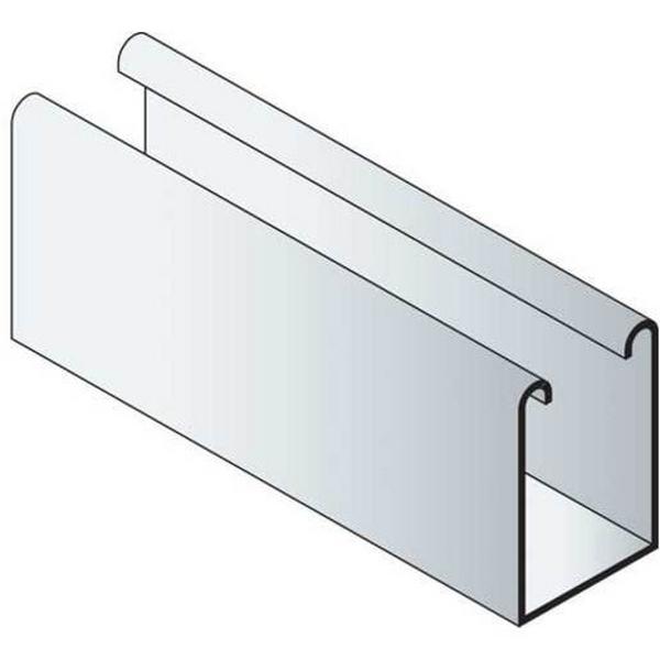 Channel Strut 41 X 62 X 2.5T X 6M Galvabond, Ideal Electrical Catalogue Cable Management Channel Strut Mounting Rail Profile - Construction Supplies Australia