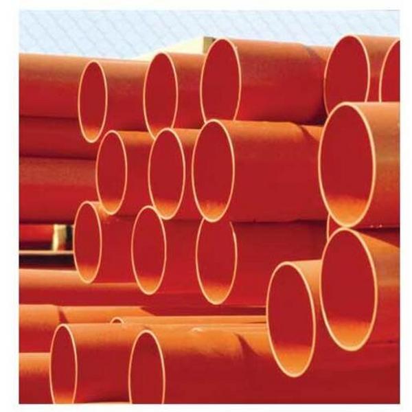 CONDUIT RIGID PVC HEAVY DUTY SOLID 125MM 4M ORANGE, Ideal Electrical Catalogue Cable Management Conduit Rigid Conduit Rigid - Construction Supplies Australia