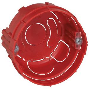 BAT ROUND MASONARY BOX 40MM DEPTH TO SUIT 1-GANG FRAME