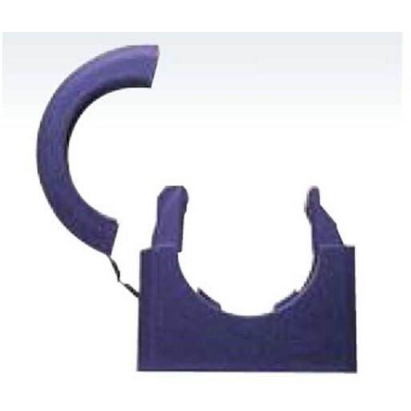 Nylon 66 Black Conduit Clip 28mm, Ideal Electrical Catalogue Cable Management Channel Strut One Piece Strut Clamp - Construction Supplies Australia