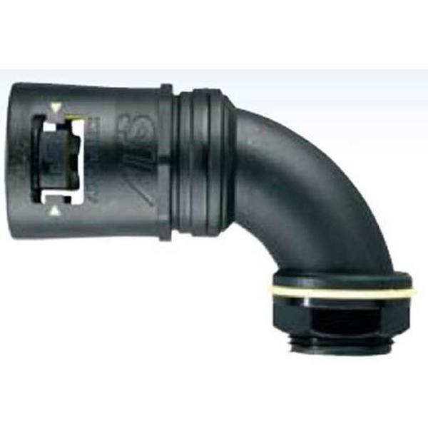 Adaptalok 90 Degree Elbow M16-Male 20mm, Ideal Electrical Catalogue Cable Management Conduit Rigid Conduit Elbows - Construction Supplies Australia