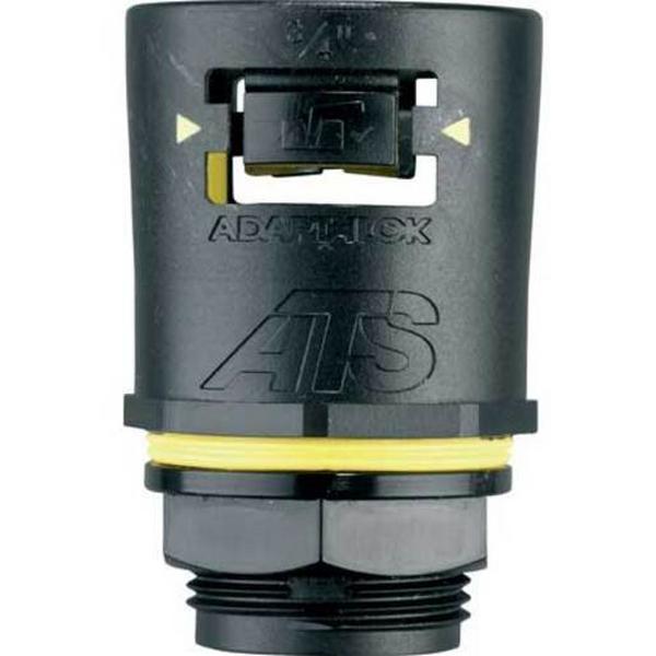 Adaptalok Straight Fitting M28-Male 25mm, Ideal Electrical Catalogue Cable Management Conduit Flexible Metal Protective Metallic Hose - Construction Supplies Australia