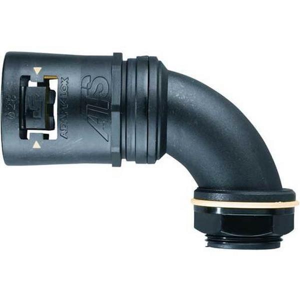 Adaptalok 90 Degree Elbow M28-Male 25mm, Ideal Electrical Catalogue Cable Management Conduit Rigid Conduit Elbows - Construction Supplies Australia