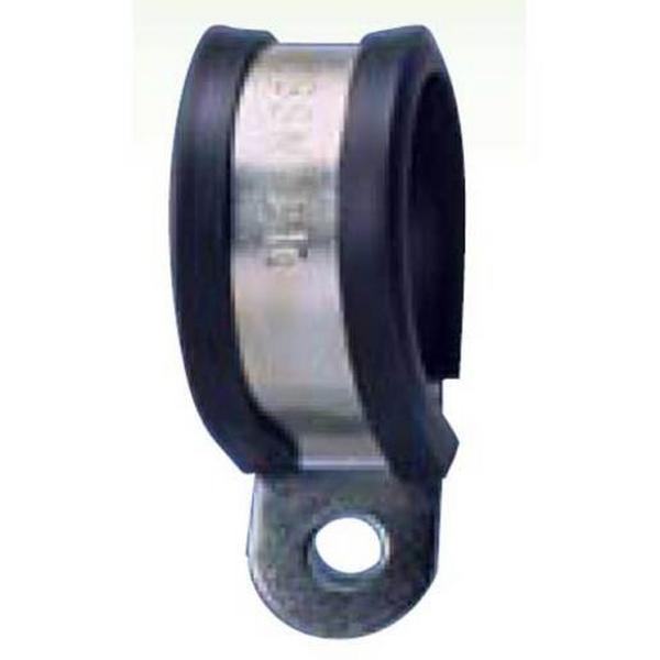 Gal Steel P Clip With PVC Insert M40, Ideal Electrical Catalogue Cable Management Channel Strut One Piece Strut Clamp - Construction Supplies Australia