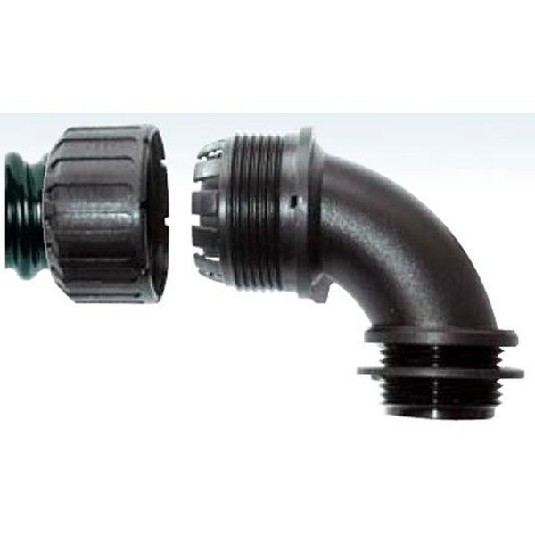 Nylon 90 Elbow Fitting For Rf Type M20, Ideal Electrical Catalogue Cable Management Conduit Rigid Conduit Elbows - Construction Supplies Australia