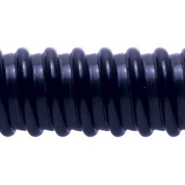 Flexible Conduit PVC 32mm X 30M Black Ultraflex Spiral, Ideal Electrical Catalogue Cable Management Conduit Flexible Metal Protective Metallic Hose - Construction Supplies Australia