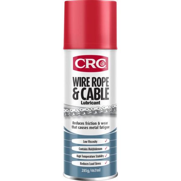 Wire Rope And Cable Lubricant 285G Aerosol, Ideal Electrical Catalogue Hardware Lubricant Lubricant - Construction Supplies Australia