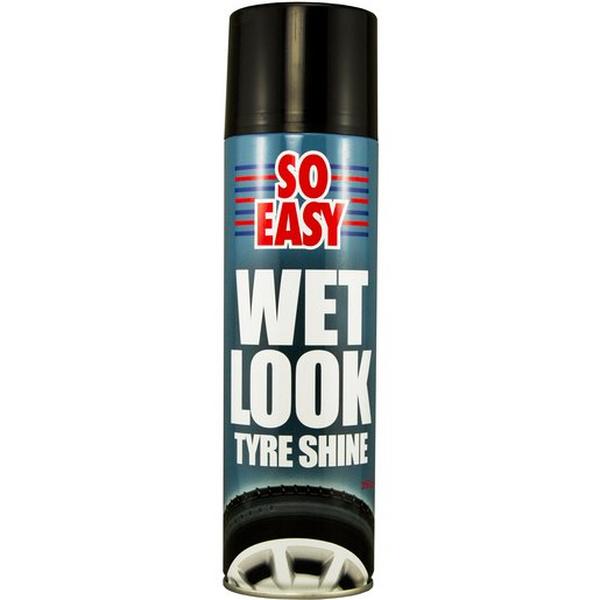 So Easy Wet Look Tyre Shine 350G Aerosol, Ideal Electrical Catalogue Hardware Sprays Technical Spray - Construction Supplies Australia