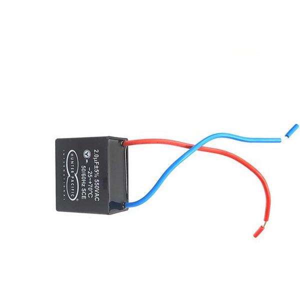 Start Run Capacitor - 2uF, Ideal Electrical Catalogue Light Fittings Control Gear Capacitor - Construction Supplies Australia