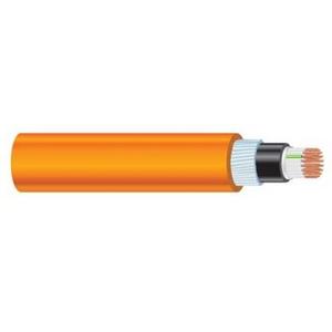 CABLE STEEL WIRE ARMOURED 2.5MM 7/067 10C+E ORANGE SHEATH