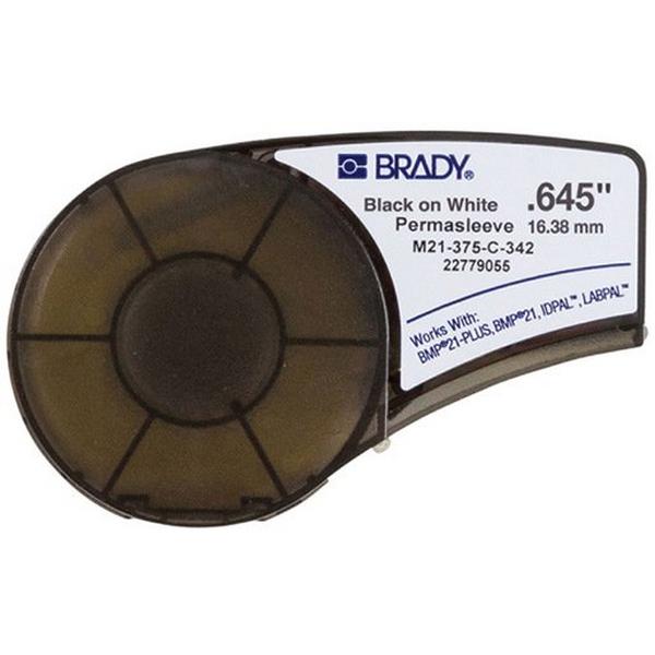.375" Dia X Cont B342 Black On White, Ideal Electrical Catalogue Tools Instrumentation Labelling Labelling Material - Construction Supplies Australia