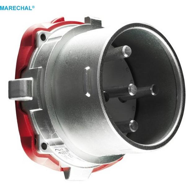 Appliance Inlet Ds9 Metal Size.5 IP66/67 3P+E 150A 440V AC +4Aux, Ideal Electrical Catalogue Industrial Industrial Plugs Sockets Industrial Plug For Mounting On Machines And Equipment - Construction Supplies Australia