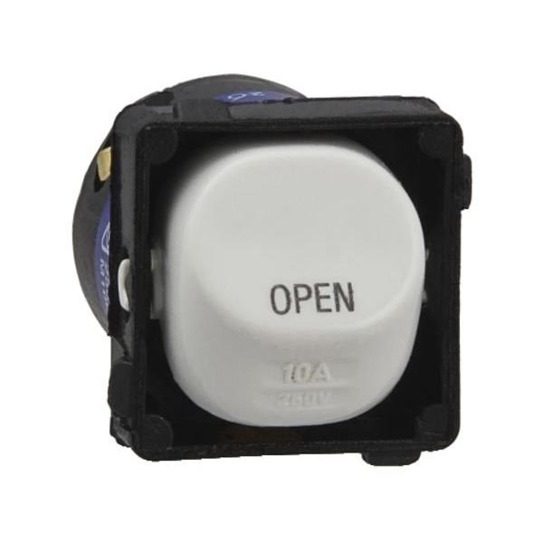 30Mbpr Marked 'Open', Ideal Electrical Catalogue Switches Plugs Sockets Push Button Switch Mechs - Construction Supplies Australia