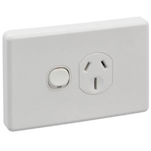 SOCKET SWITCH SING D/P 15A 250V