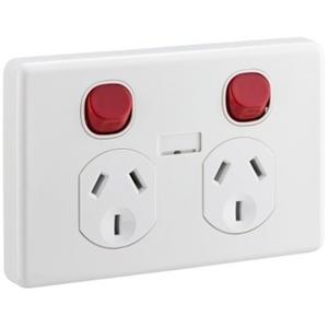 DGPO ID WINDOW WHITE WITH RED SWITCHES