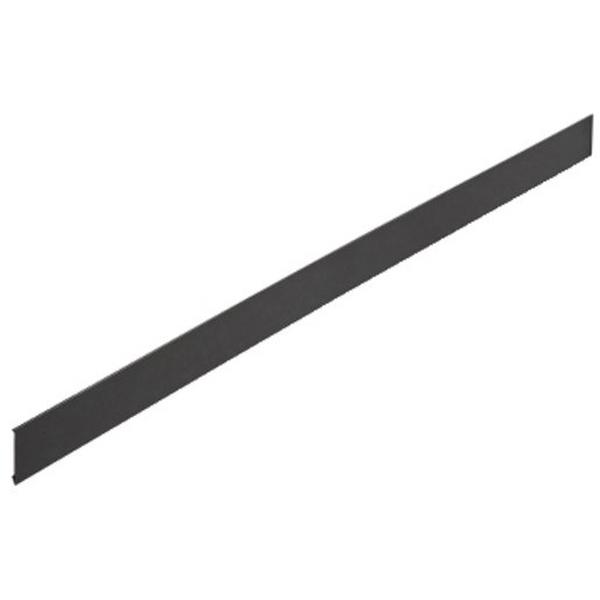 Clip On Lid 125mm Duct Black, Ideal Electrical Catalogue Cable Management Duct Cover For Installation Duct - Construction Supplies Australia