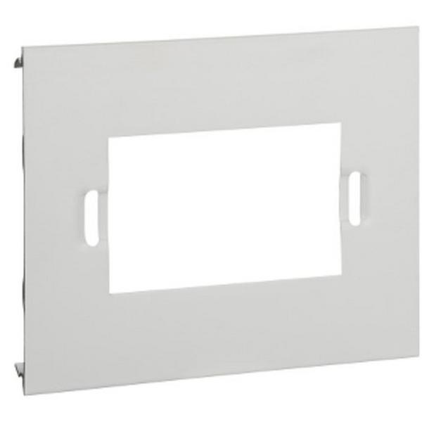 Clip On F/C Power/Data White, Ideal Electrical Catalogue Cable Management Skirt Cover For Plinth Skirting Duct - Construction Supplies Australia