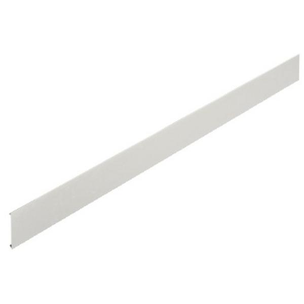 Clip On Lid 150mm Duct Nat/Ano, Ideal Electrical Catalogue Cable Management Skirt Cover For Plinth Skirting Duct - Construction Supplies Australia