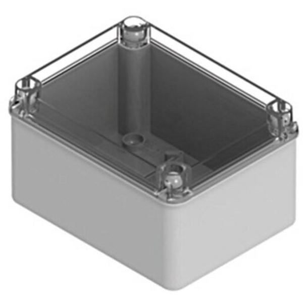 Enclosure Plastic IP56 High Wall 300X220X170 Clear Lid, Ideal Electrical Catalogue Industrial Enclosures Adaptable Boxes - Construction Supplies Australia