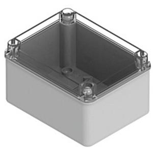 ENCLOSURE PLASTIC IP56 HIGH WALL 380X300X170 CLEAR LID