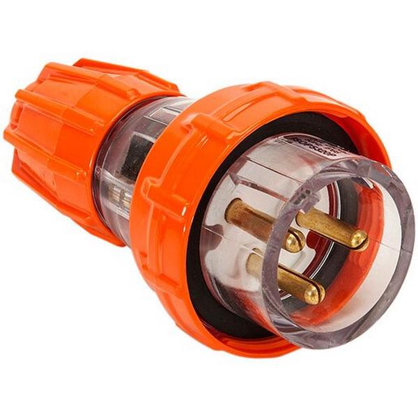 Plug Straight 3 Pin 20A 250VAC, Ideal Electrical Catalogue Industrial Industrial Plugs Sockets Industrial Plug - Construction Supplies Australia
