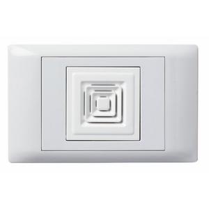 E-COM 12-48V D.C. ELECTRONIC BELL WHITE