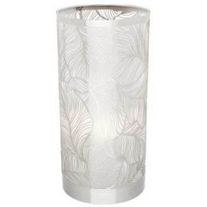 LAMP TABLE TOUCH CHROME LASER CUT SHADE THALIA