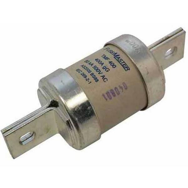 Fuse Cartridge Central 2 Hole 111mm Fixing Centres 355A 550/660VAC, Ideal Electrical Catalogue Power Distribution Fuses Holders Tag Bolted Fuse - Construction Supplies Australia