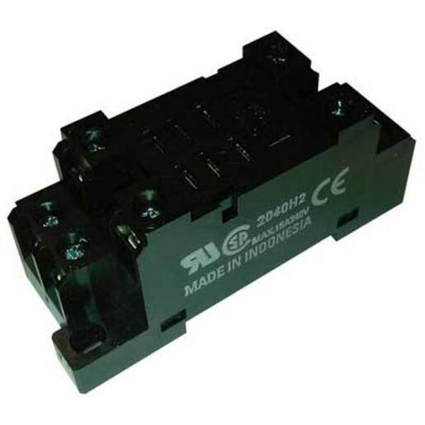 Plug In Relay Base 8Pin Flat Omron, Ideal Electrical Catalogue Power Distribution Relays Relay Socket - Construction Supplies Australia