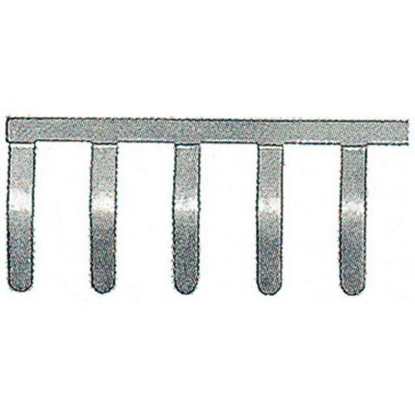 Cross Connection Terminal Qb58 Way Comb 8mm Pitch Straight, Ideal Electrical Catalogue Wiring Accessories Terminal Block Cross Connector For Terminal Block - Construction Supplies Australia