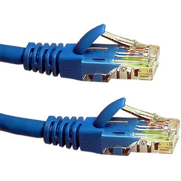 Patch Lead Cat6 5M Blue, Ideal Electrical Catalogue Data Communications Copper Patch Cord Copper Twisted Pair - Construction Supplies Australia