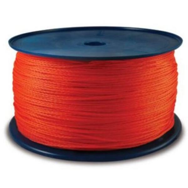 Cord 3mm X 1000M Poly Prop. 90Kg Load Orange, Ideal Electrical Catalogue Tools Instrumentation Cable Pulling Rope - Construction Supplies Australia