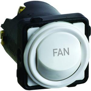 E-MEC 16AX SPDT SWITCH LASER ENG "FAN" WHITE.