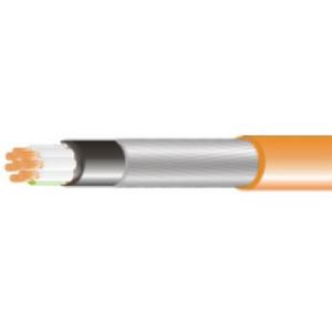CABLE CONTROL STEEL WIRE ARMOURED 1.5MM 7/0.50 8 CORE+E ORANGE SHEATH KM