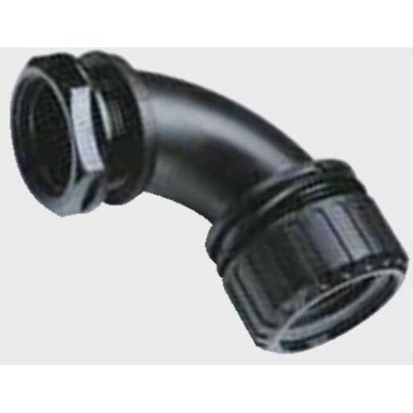 Adaptor Harnessflex Nc12X16mm 90 Deg., Ideal Electrical Catalogue Cable Management Conduit Rigid Threaded Reducer - Construction Supplies Australia