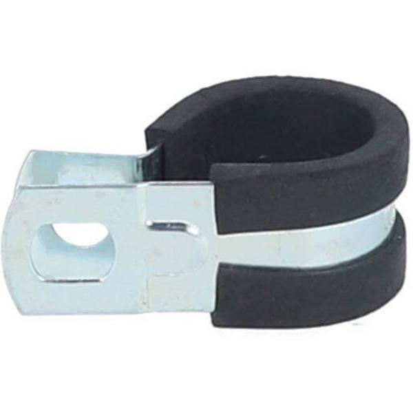 Cable Clamp Steel/Rubber 19mm, Ideal Electrical Catalogue Wiring Accessories Cable Clip Cable Clip - Construction Supplies Australia
