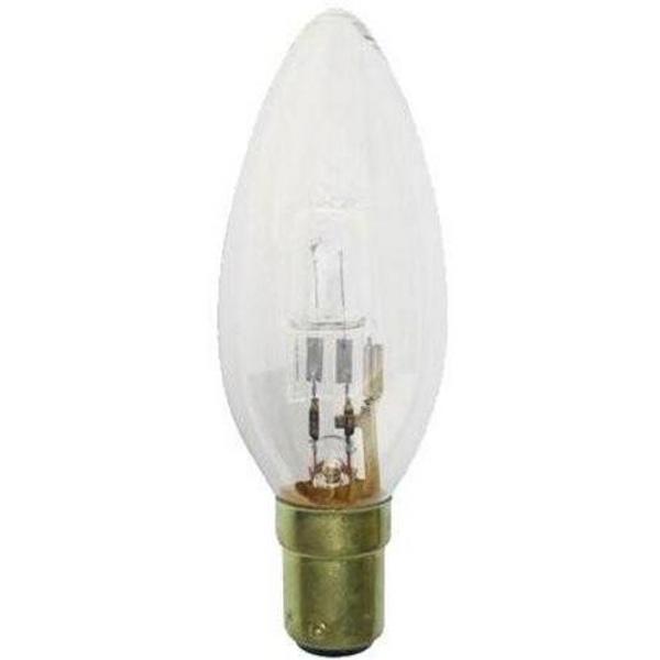 Lamp Halogen Candle B15 28W 2800K 370Lm Clear, Ideal Electrical Catalogue Lamps Halogen Low Voltage Halogen Reflector Lamp - Construction Supplies Australia