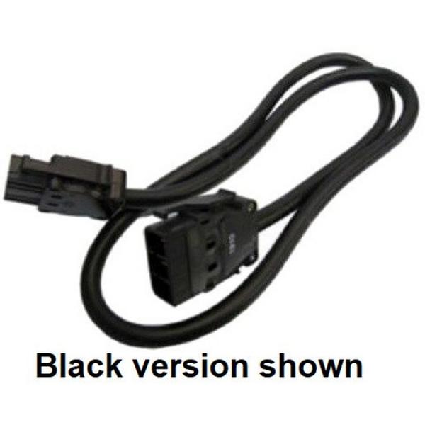 CONNECTOR LEAD 3000MM C/W MALE AND FEMALE COUPLER 20A WHITE, Ideal Electrical Catalogue Switches Plugs Sockets Softwire Patch Cord For Plug In Building Installation - Construction Supplies Australia