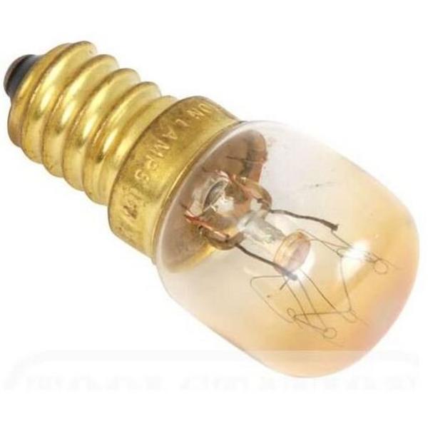 Oven Lamp 15 Watt 240 Volt E14 Screw In Base, Ideal Electrical Catalogue Lamps Incandescent Lamp Incandescent Lamp Tube Shaped - Construction Supplies Australia