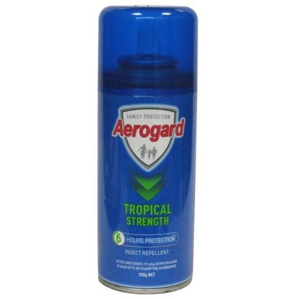 Aerogard Insect Repellant Tropical Strength 100Gm, Ideal Electrical Catalogue Hardware Sprays Technical Spray - Construction Supplies Australia