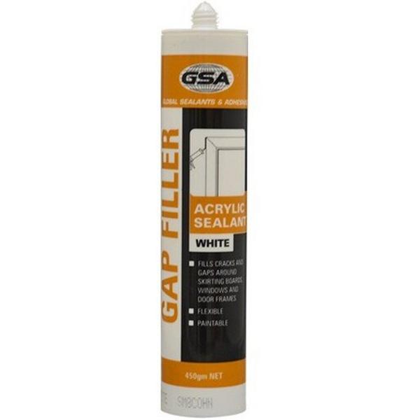 Acrylic Gap Filler 450 Gram Cartridge White, Ideal Electrical Catalogue Hardware Adhesive Adhesive - Construction Supplies Australia