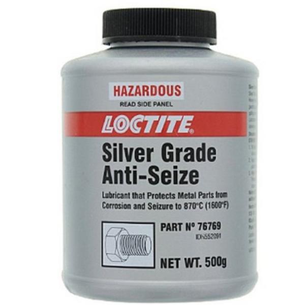 Loctite Anti Seize Lubricant Silver Grade 500G Brush Top, Ideal Electrical Catalogue Hardware Adhesive Adhesive - Construction Supplies Australia