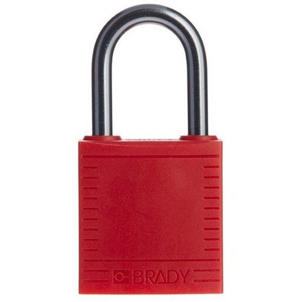 Brady Compact Lockout Padlock Red, Ideal Electrical Catalogue Power Distribution Distribution Boards Locking Device For Switches - Construction Supplies Australia